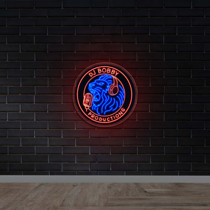 DJ BOBBY PRODUCTIONS -  Premium Neon Artwork