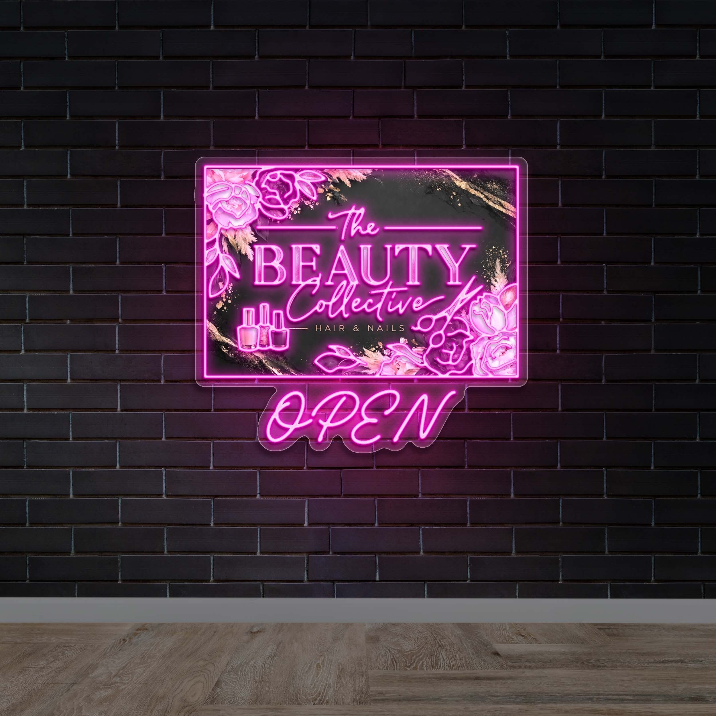 THE BEAUTY COLLECTIVE - Premium Neon Artwork