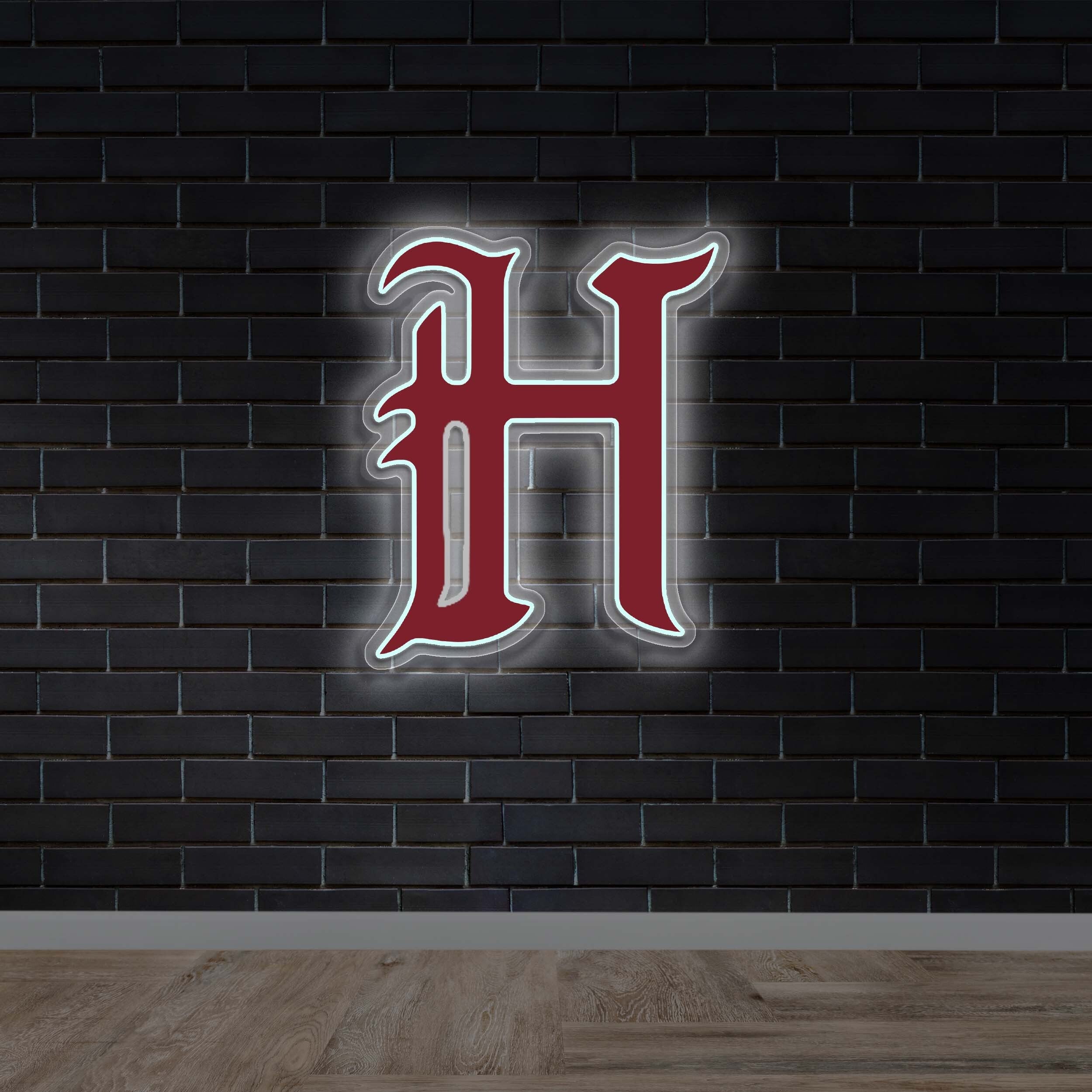 H | Backlit Version - Premium Neon Artwork