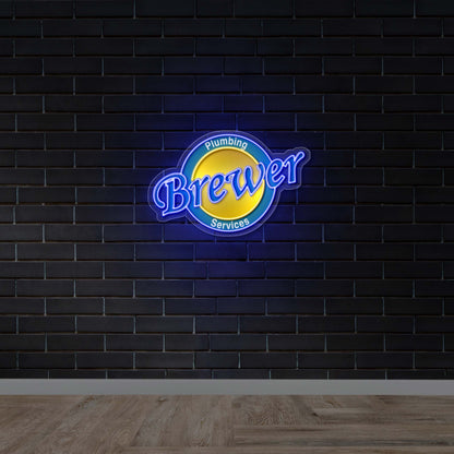 Brewer - Premium Neon Artwork