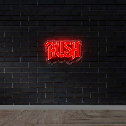 Rush - Premium Neon Artwork