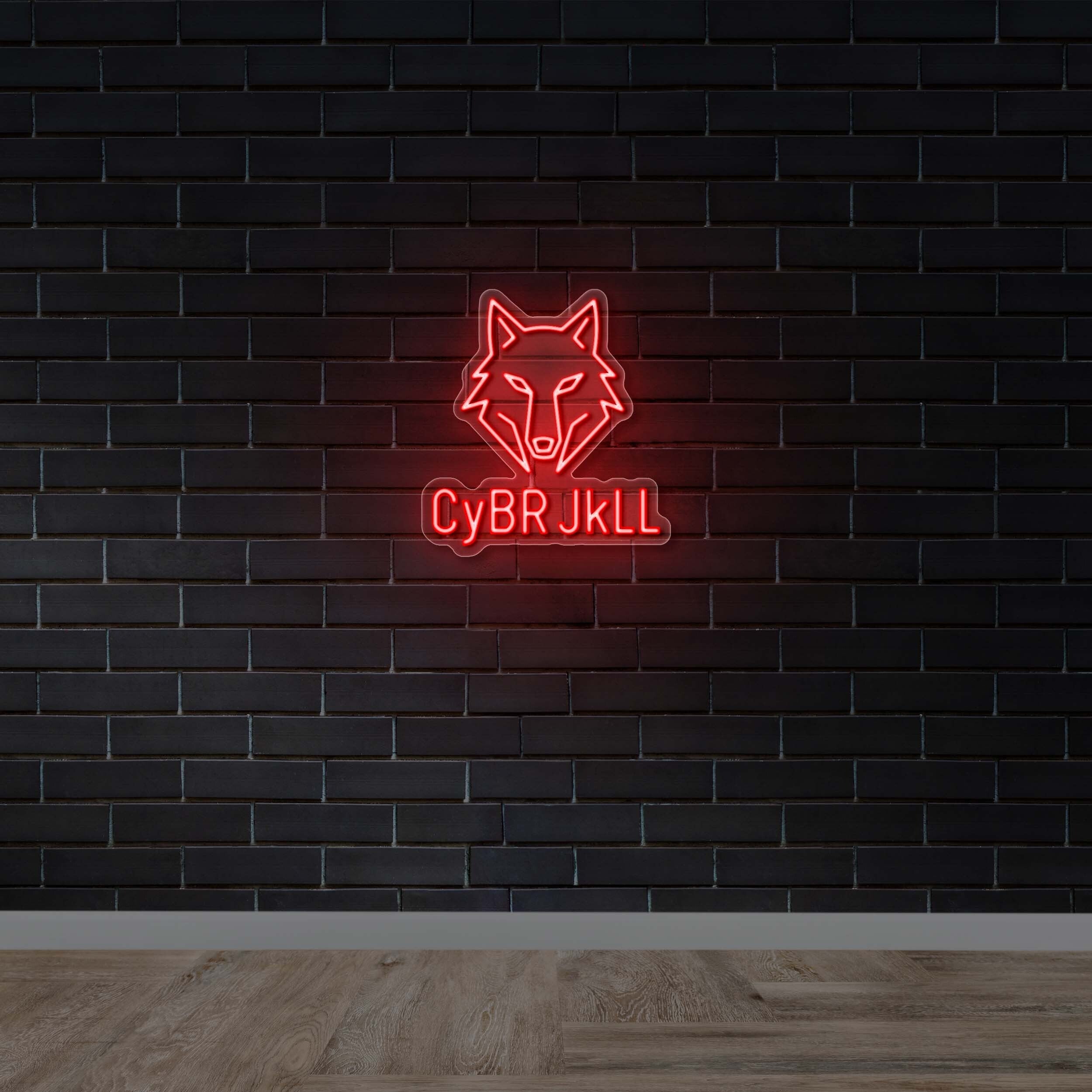 CyBR JkLL - Premium Neon Artwork