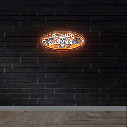 Suicide Cycle Shop - Premium Neon Artwork