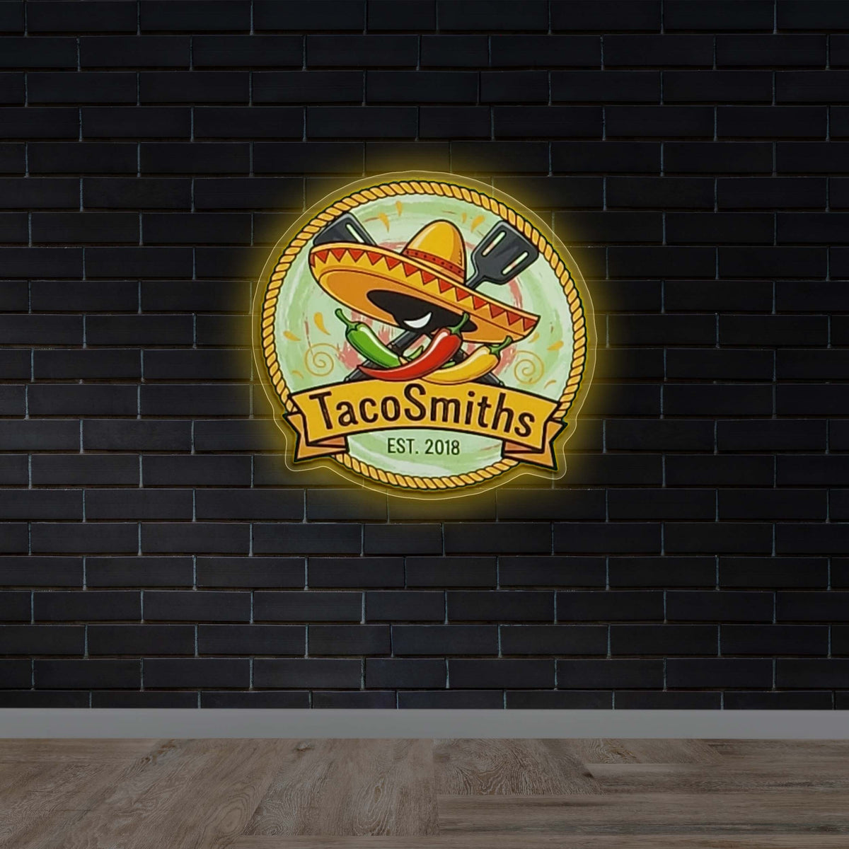 TacoSmiths - Premium Neon Artwork