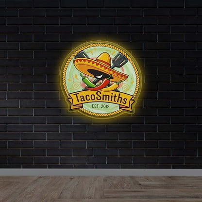 TacoSmiths - Premium Neon Artwork