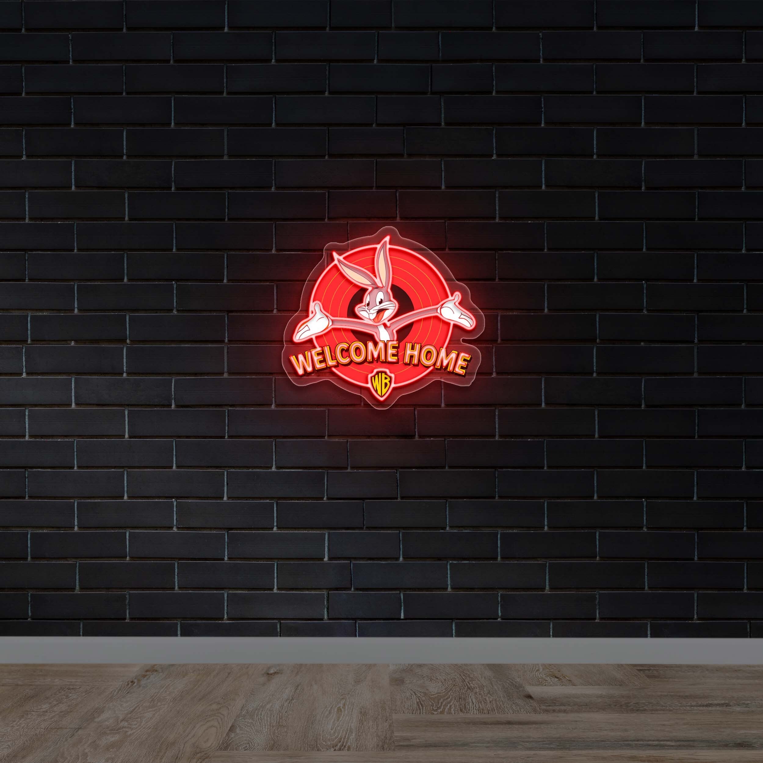 WELCOME  HOME - Premium Neon Artwork