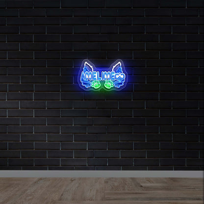 AMELIMECS - Premium Neon Artwork