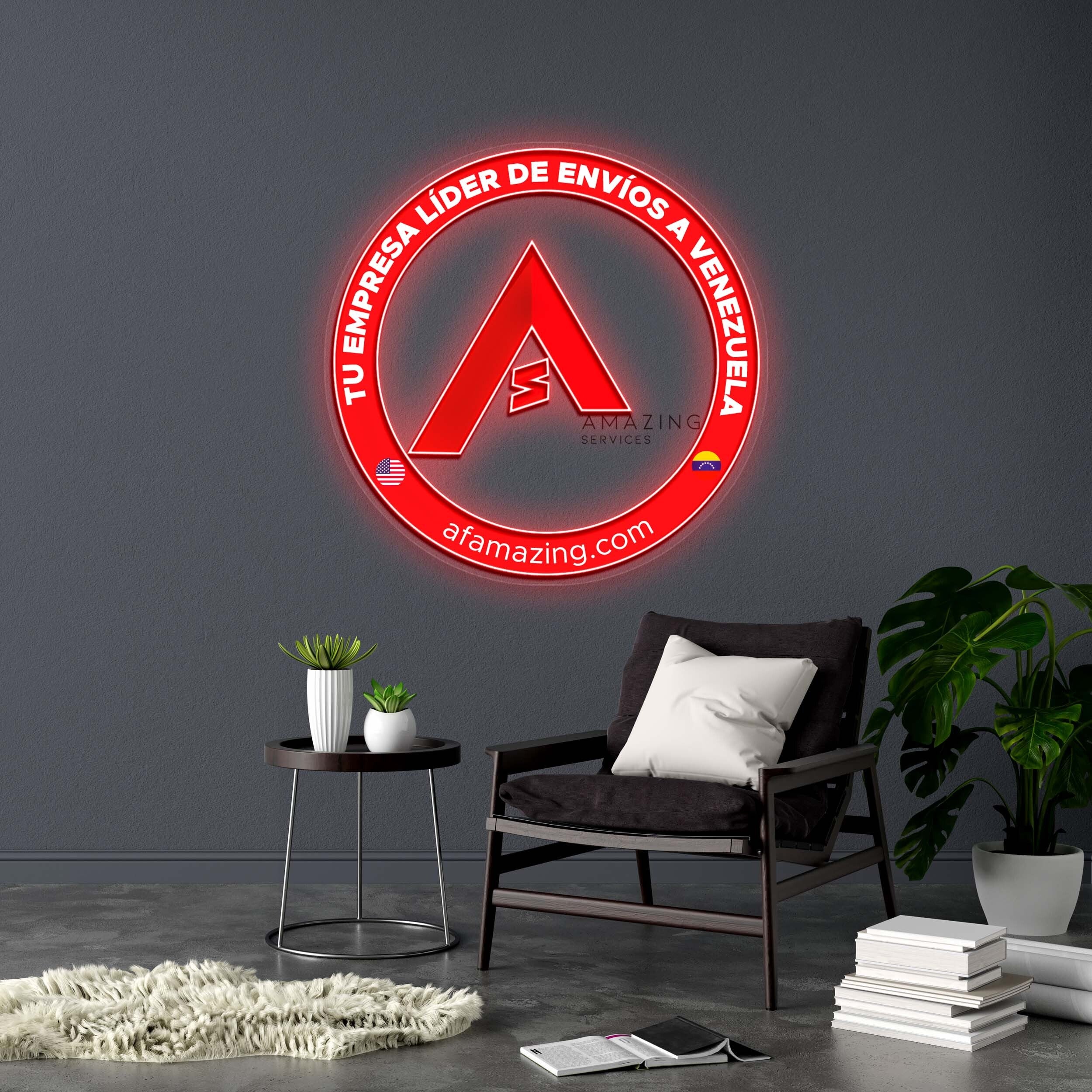 Amazing Services - Premium Neon Artwork