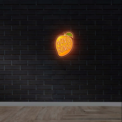 Mango Bongo - Premium Neon Artwork