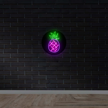 Pineapple | Double-Sided - Premium Neon Artwork