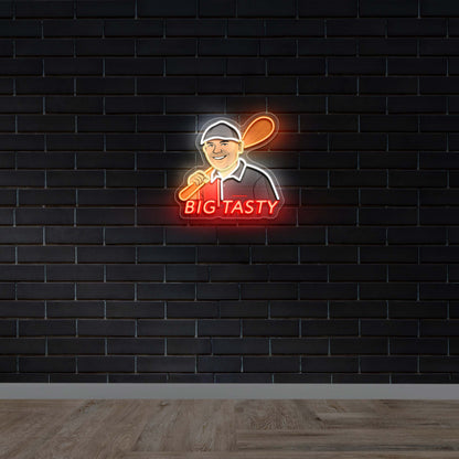 Big Tasty - Premium Neon Artwork
