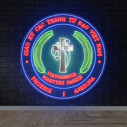 VIETNAMESE MARTYRS PARISH - Premium Neon Artwork