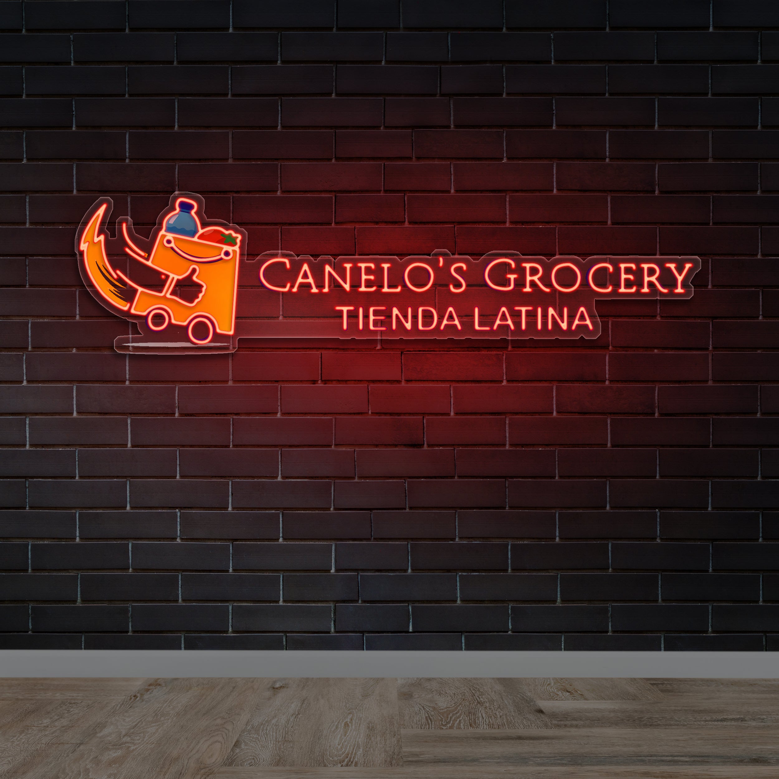 CANELO'S GROCERY - Premium Neon Artwork