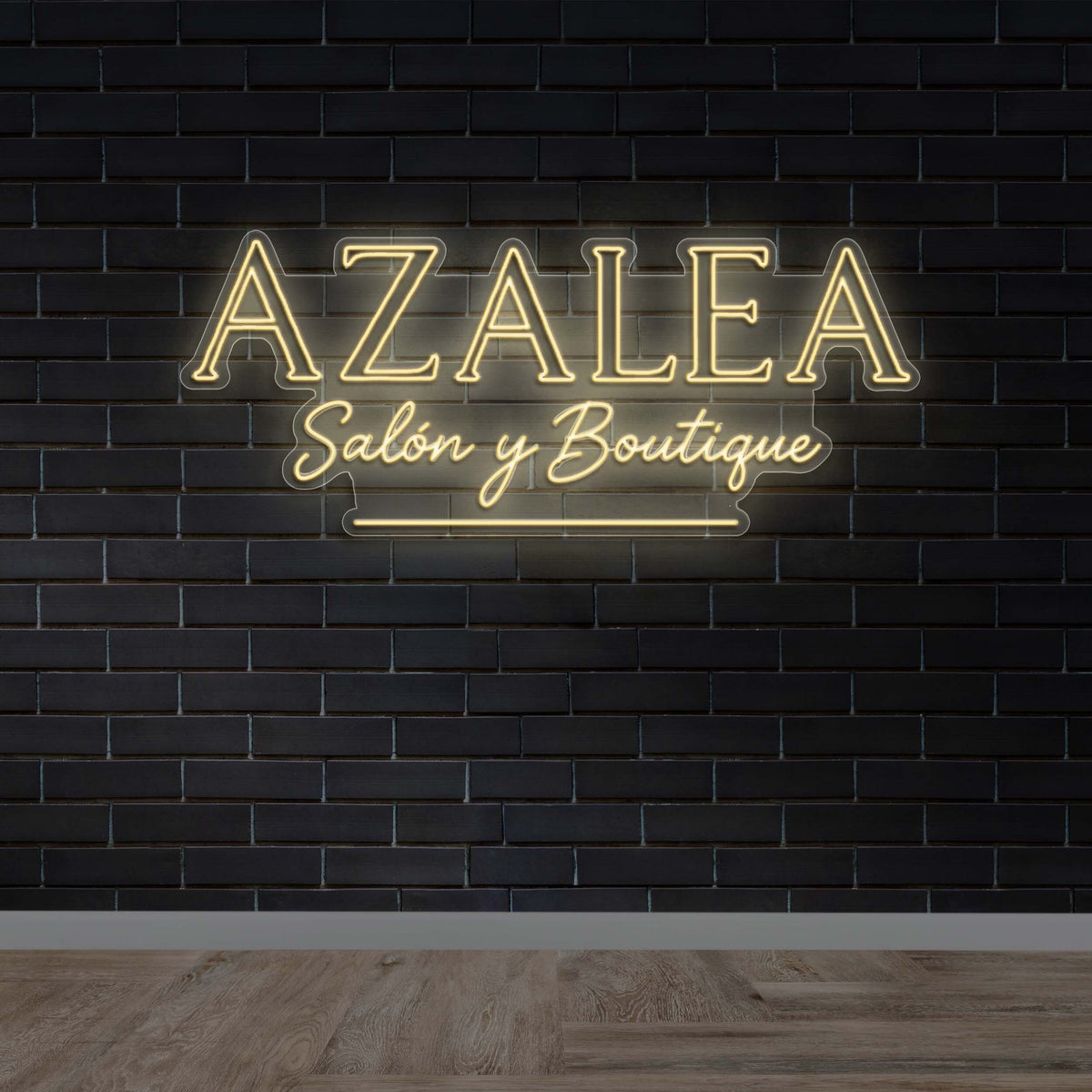 AZALEA Salón y Boutique - Premium Neon Artwork