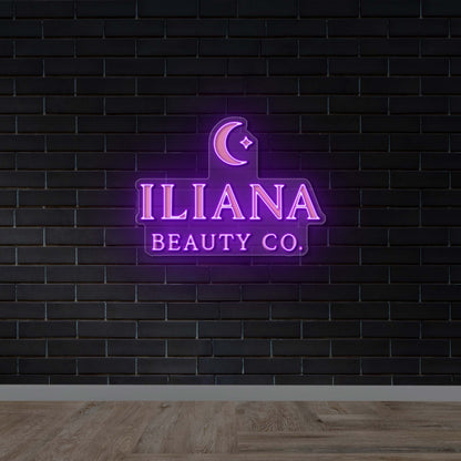 Iliana Beauty Co. - Premium Neon Artwork