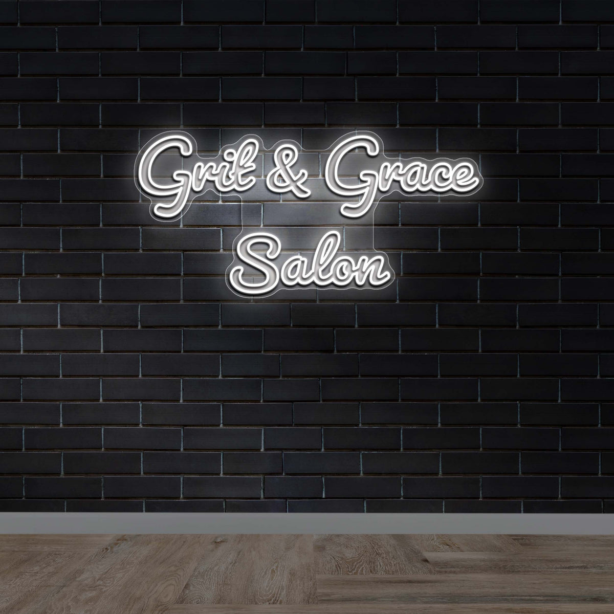 Grit & Grace Salon - Premium Neon Artwork