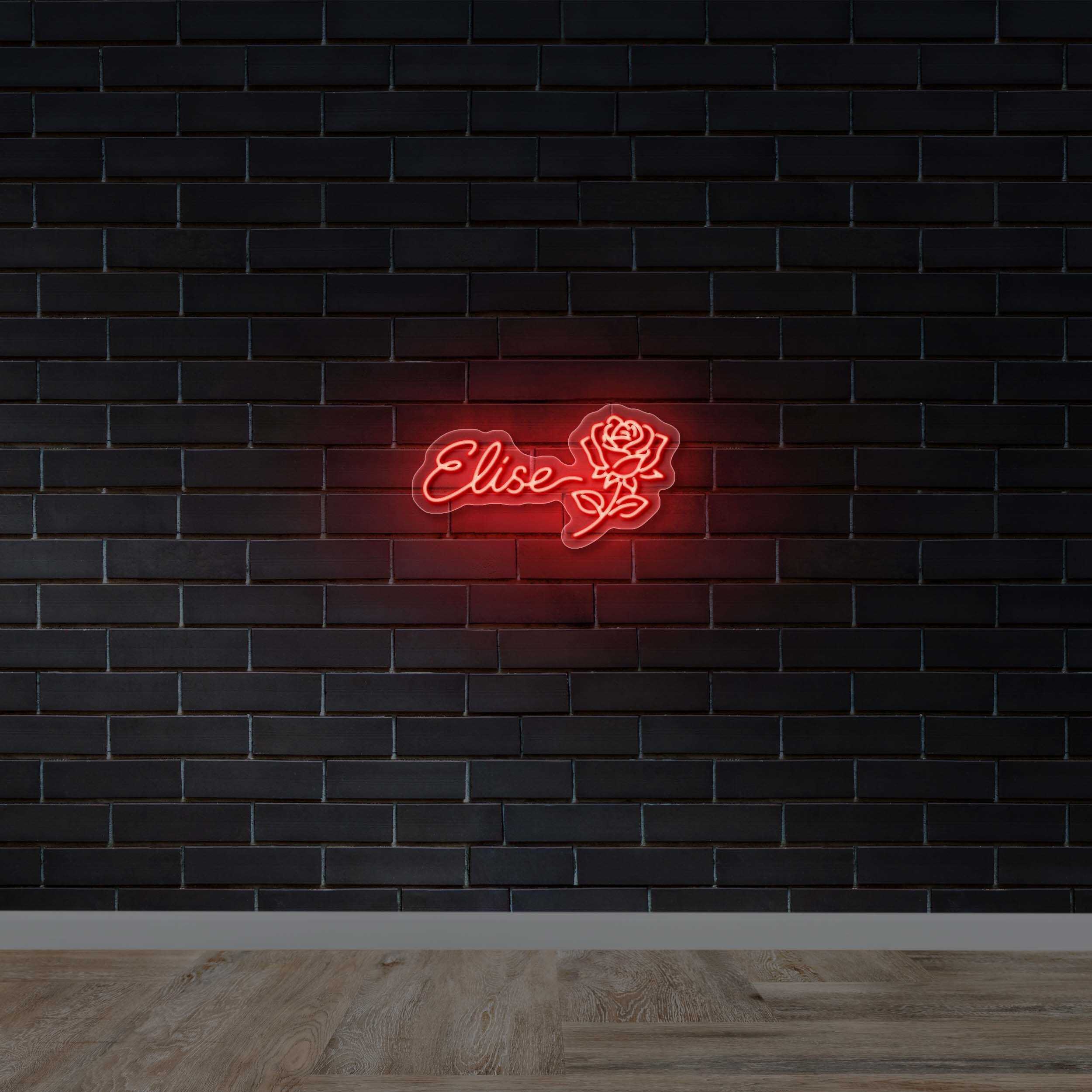 Elise Rose - Premium Neon Artwork