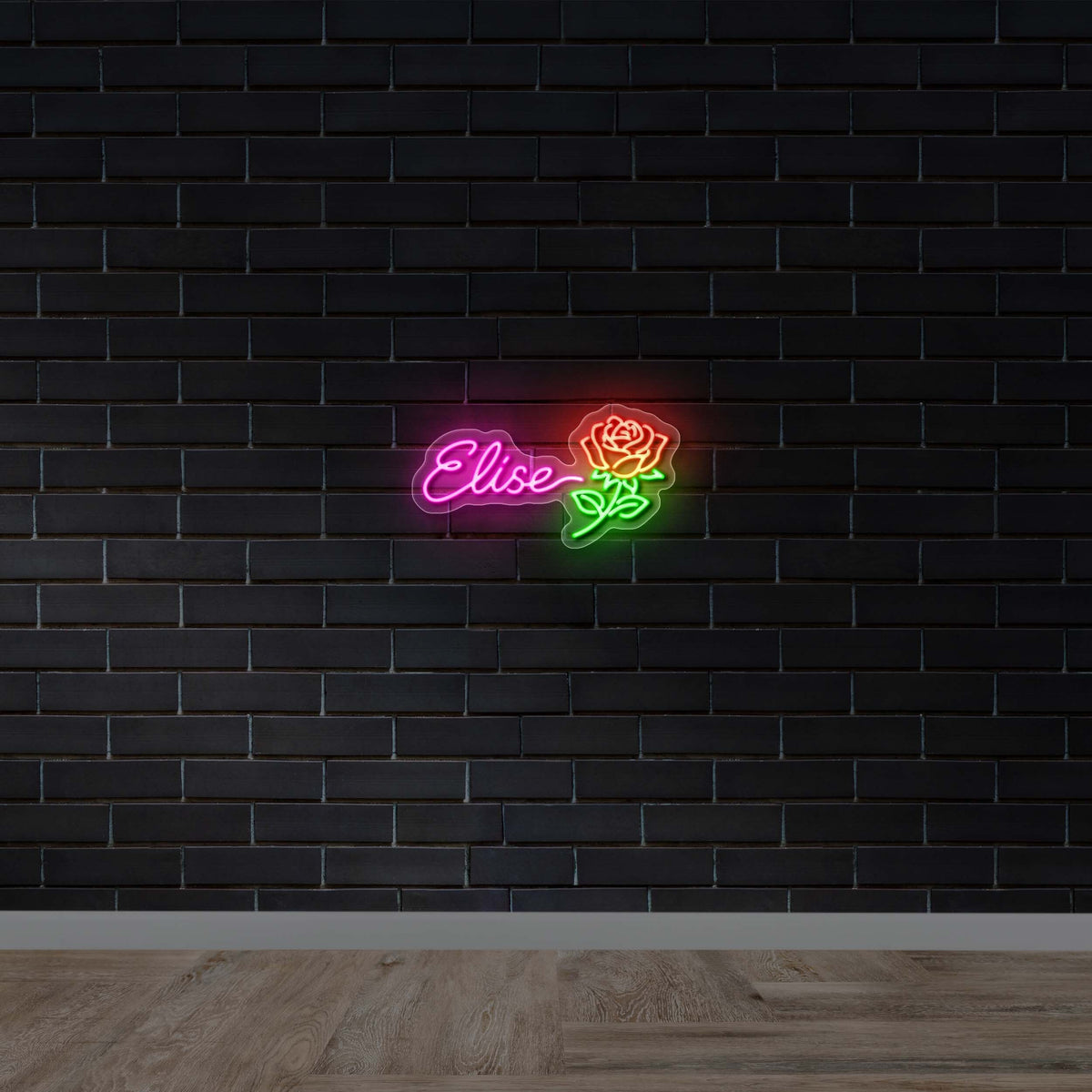 Elise Rose - Premium Neon Artwork