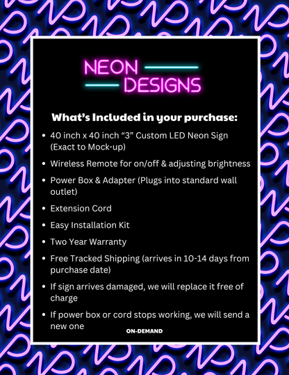 3 - Premium Neon Artwork
