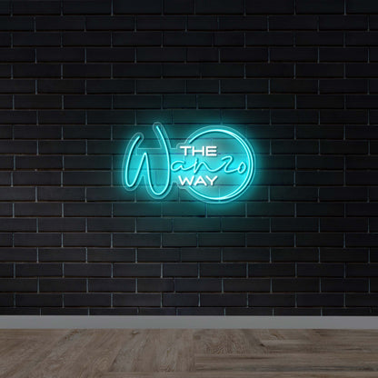 The Waho Way - Premium Neon Artwork