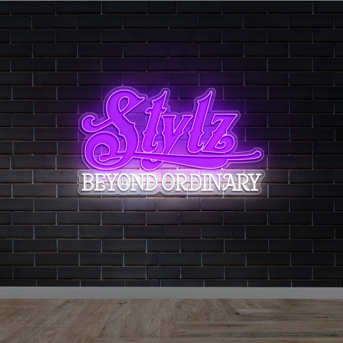 Stylz Beyond Ordinary (version 2) - Premium Neon Artwork