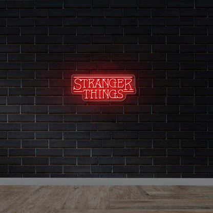 Stranger Things - Premium Neon Artwork