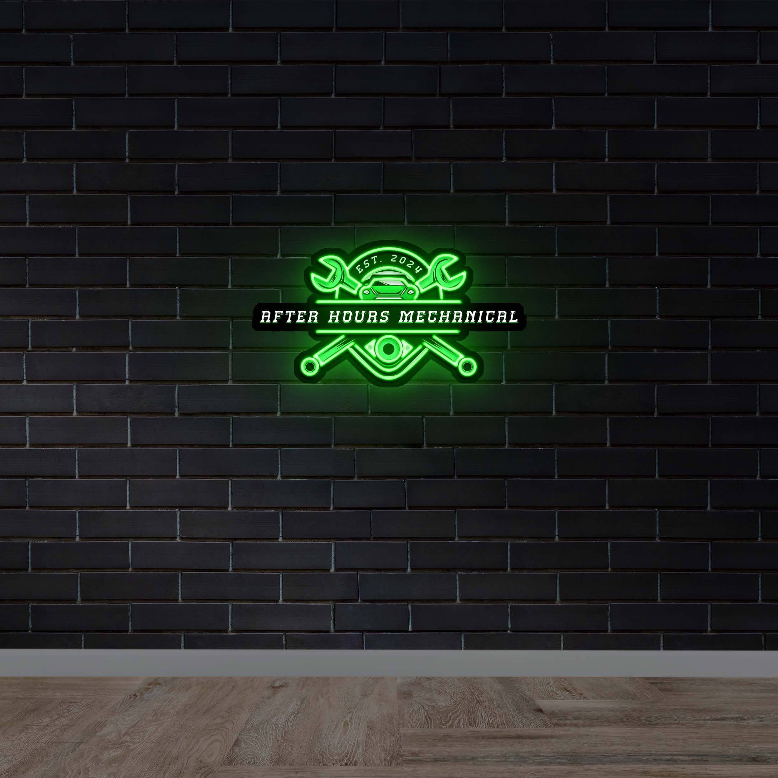 AFTER HOURS MECHANICAL - Premium Neon Artwork