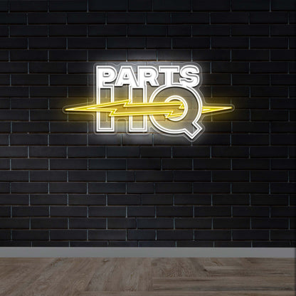 PARTS HQ -  Premium Neon Artwork