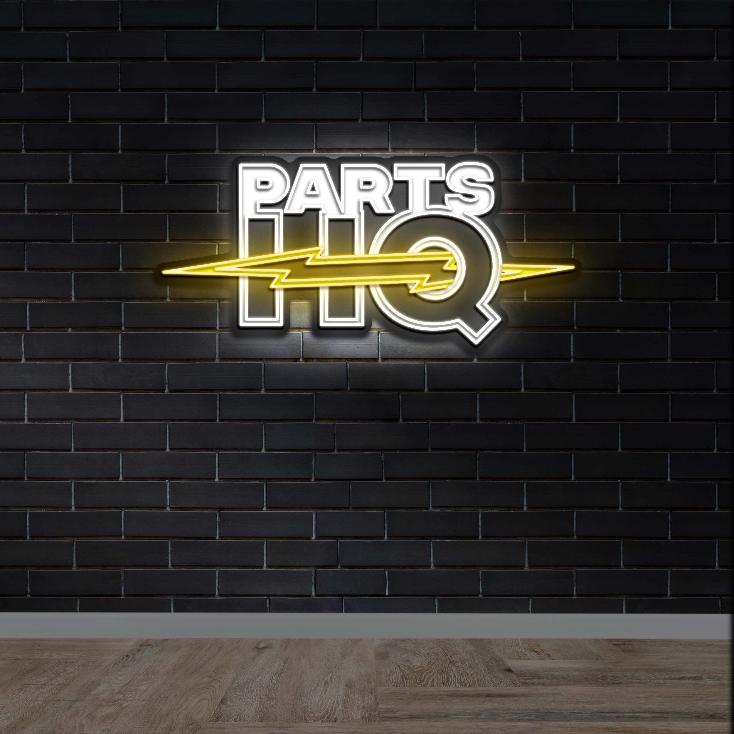 PARTS HQ -  Premium Neon Artwork