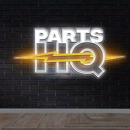 PARTS HQ -  Premium Neon Artwork