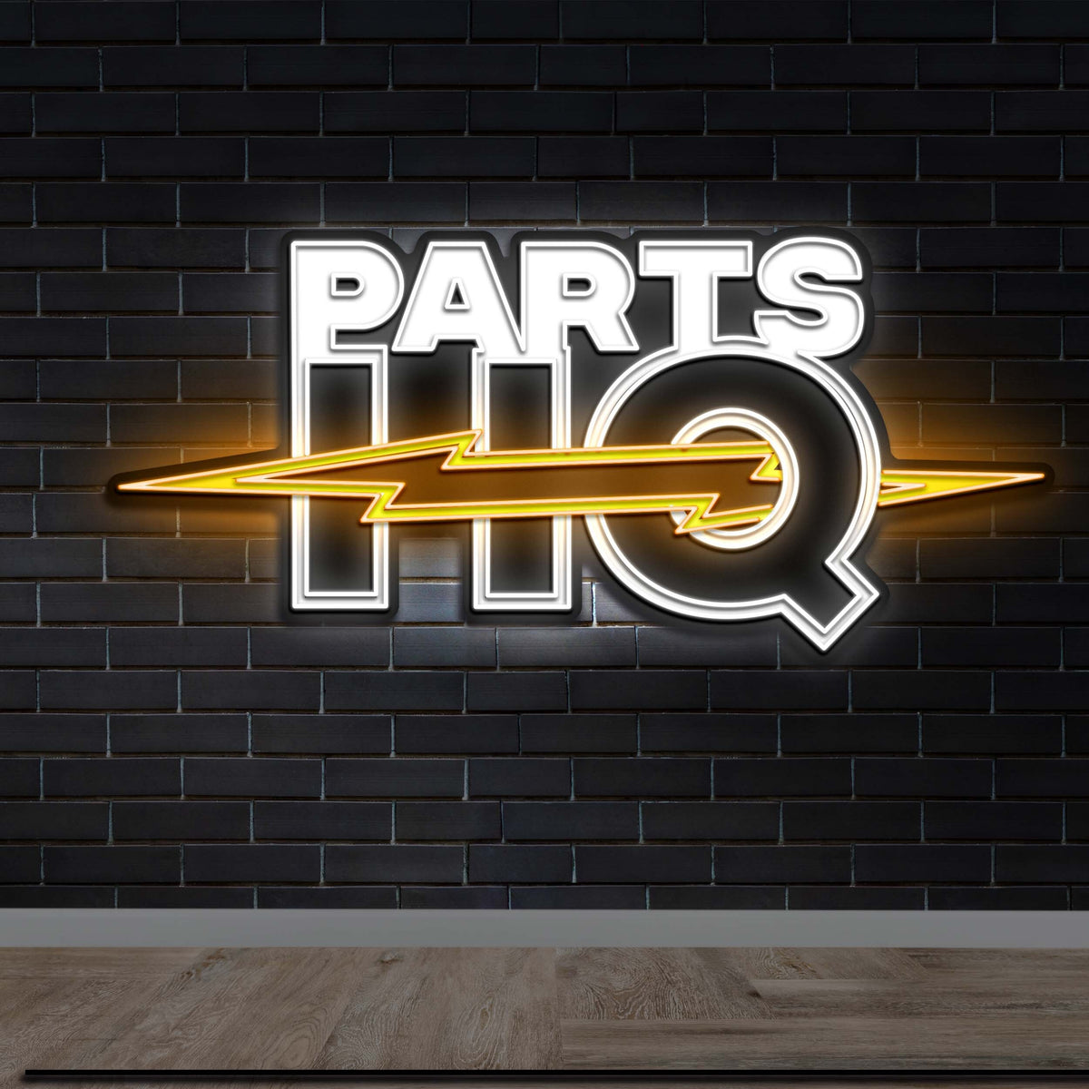 PARTS HQ -  Premium Neon Artwork