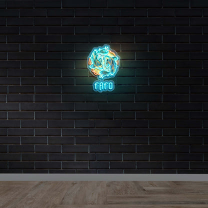 FAFO - Premium Neon Artwork