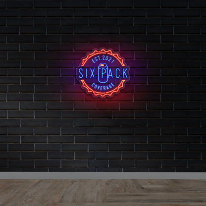 SIX PACK - Premium Neon Artwork
