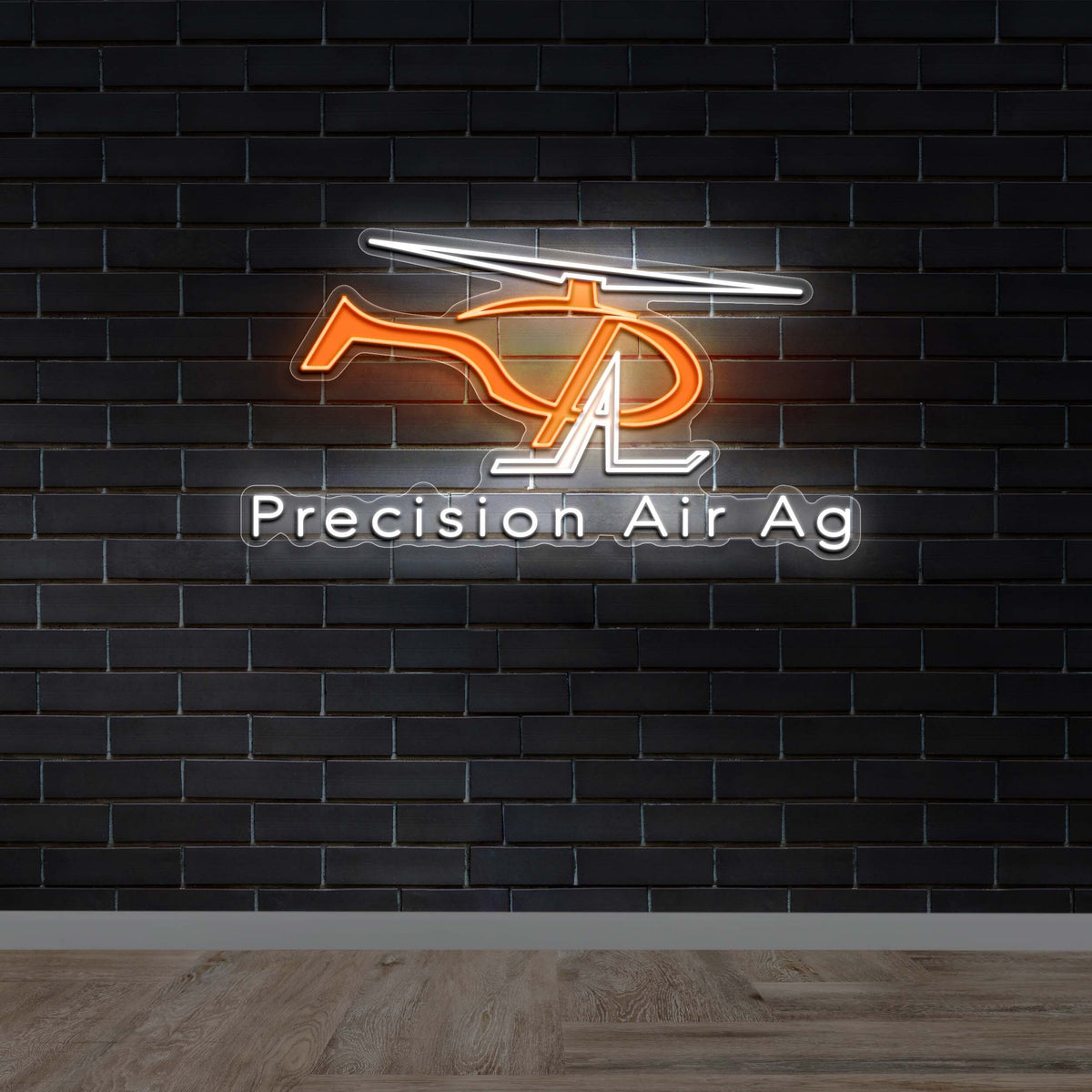 Precision Air Ag - Premium Neon Artwork