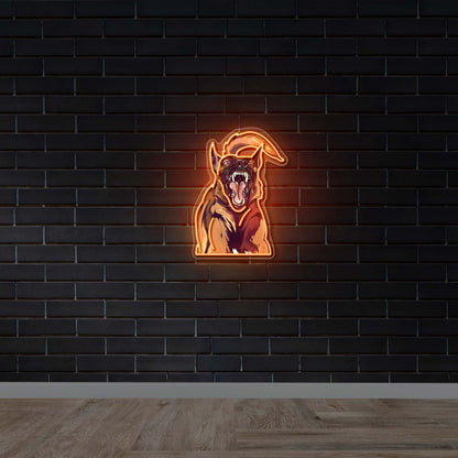 Doggo - Premium Neon Artwork