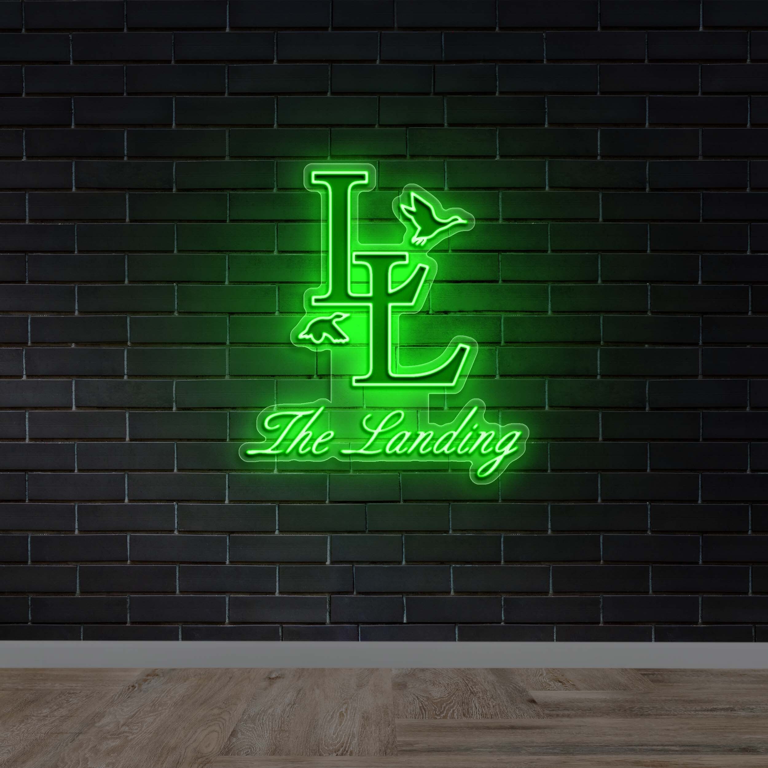 The Landing - Premium Neon Artwork