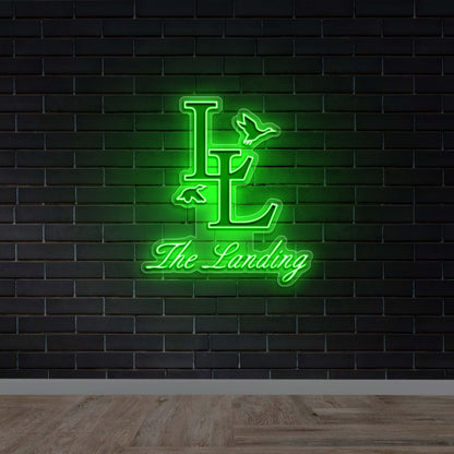 The Landing - Premium Neon Artwork