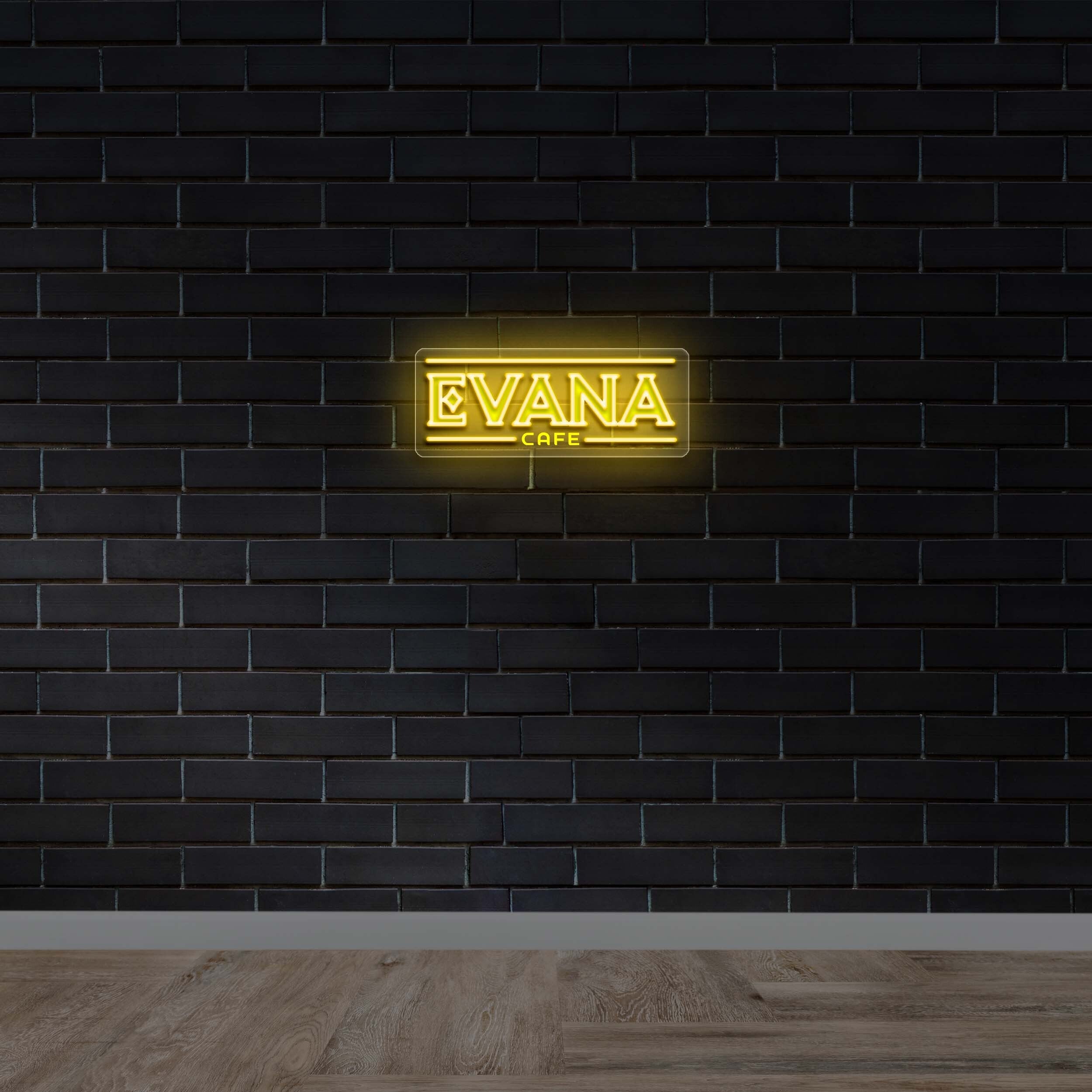 EVANA - Premium Neon Artwork
