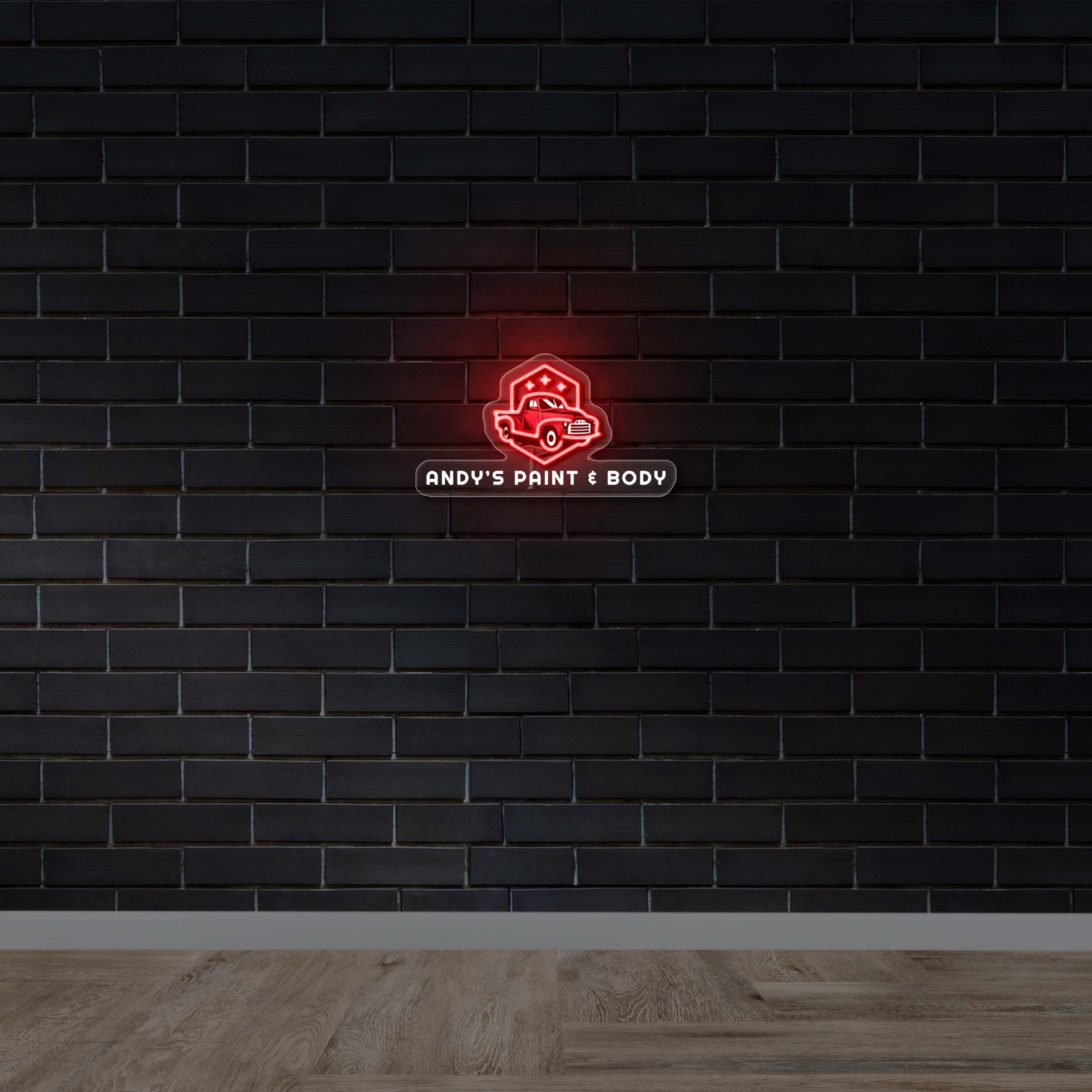ANDY'S PAINT & BODY - Premium Neon Artwork