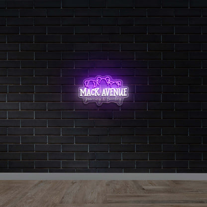 MACK AVENUE - Premium Neon Artwork