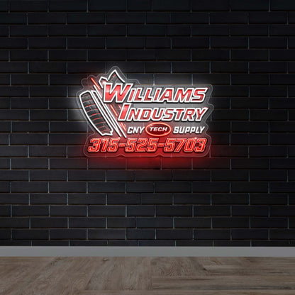 Williams Industry - Premium Neon Artwork
