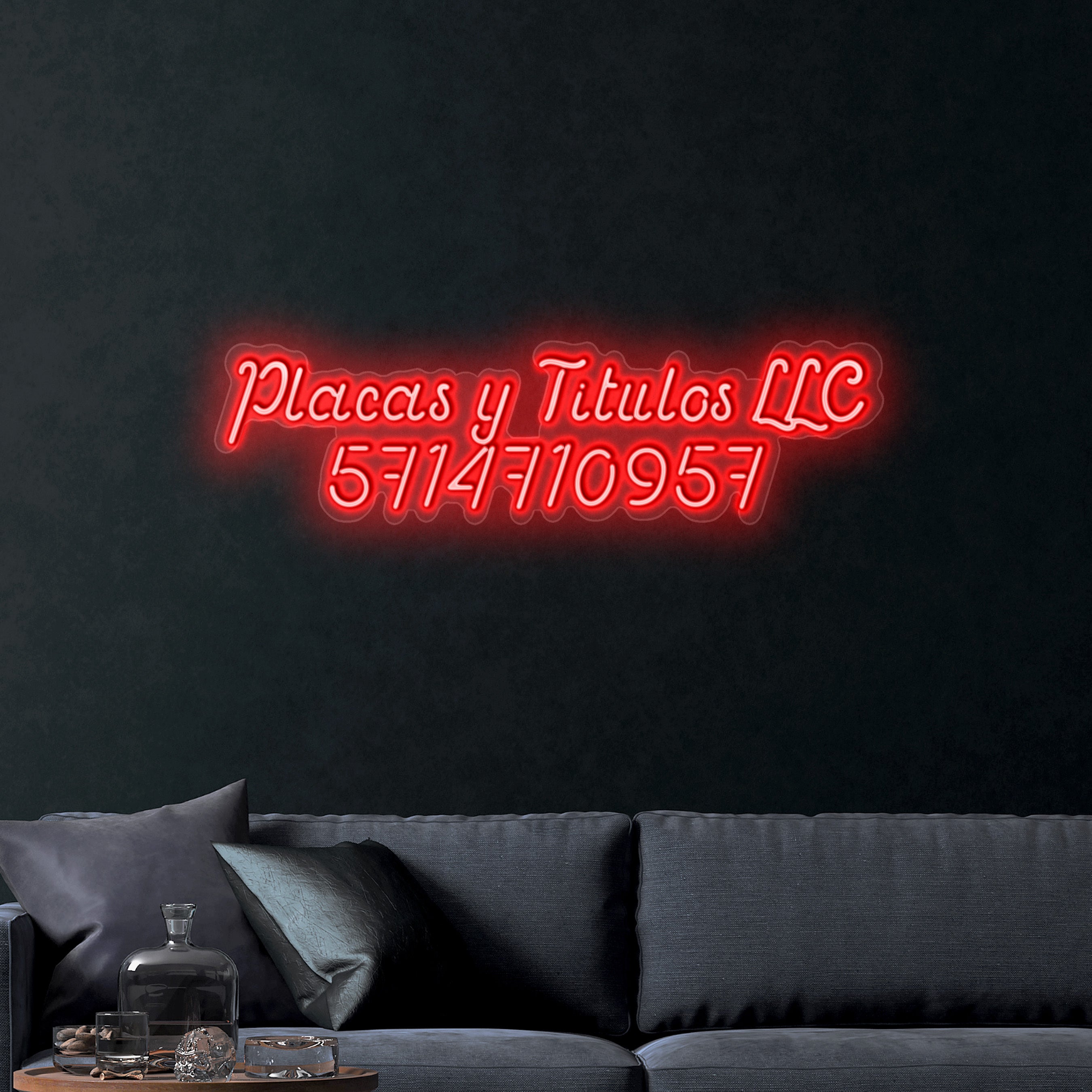 Placas Y Titulos LLC – Premium Neon Artwork