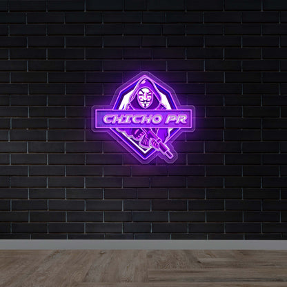 CHICHO PR - Premium Neon Artwork