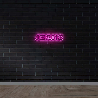 JEANS - Premium Neon Artwork