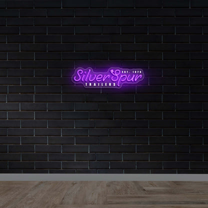 Silver Spur - Premium Neon Artwork