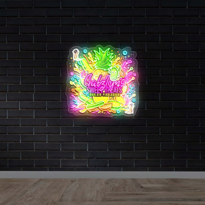 Gabzlyn's Sweet Treats – Premium Neon Artwork