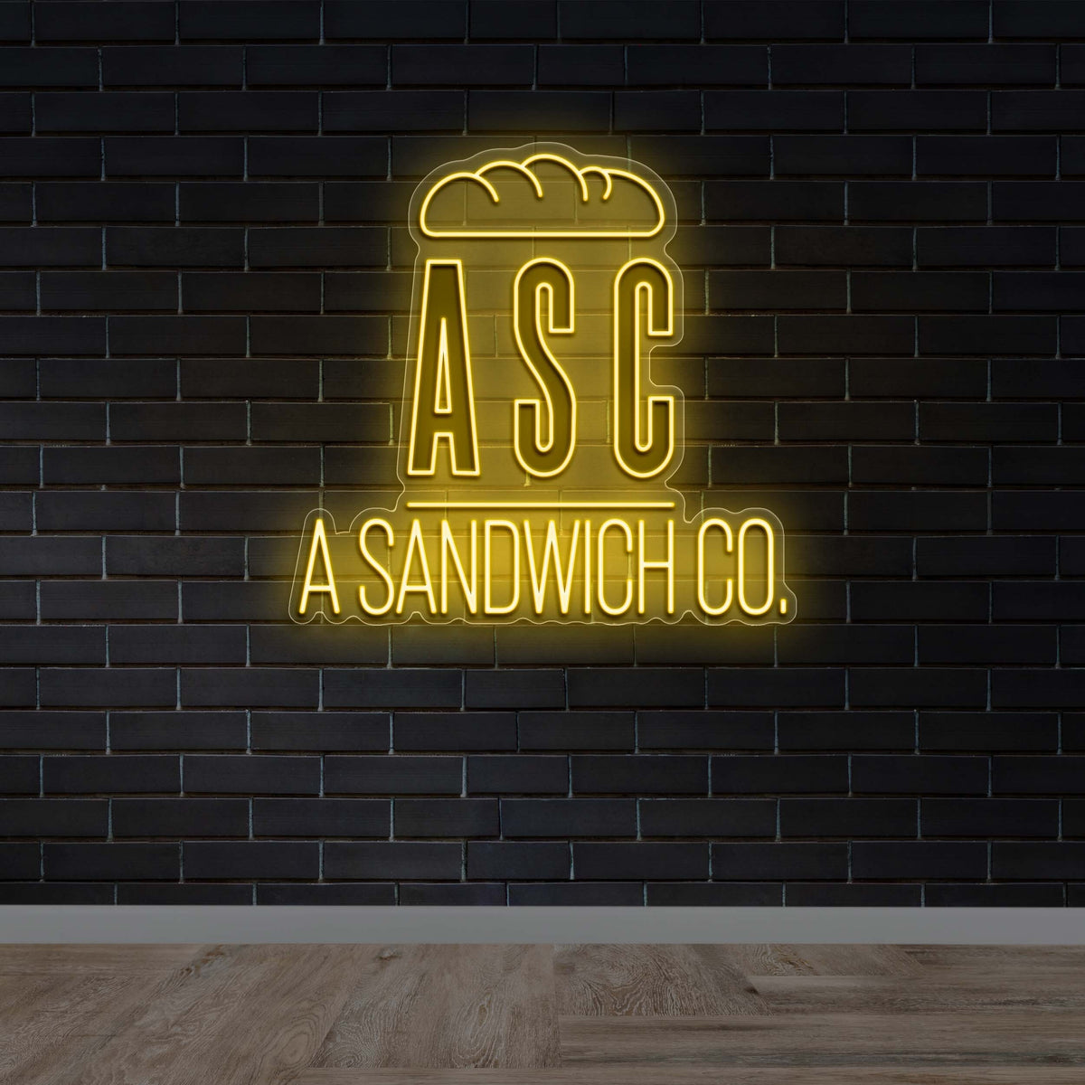 ASC A Sandwich Co. - Premium Neon Artwork