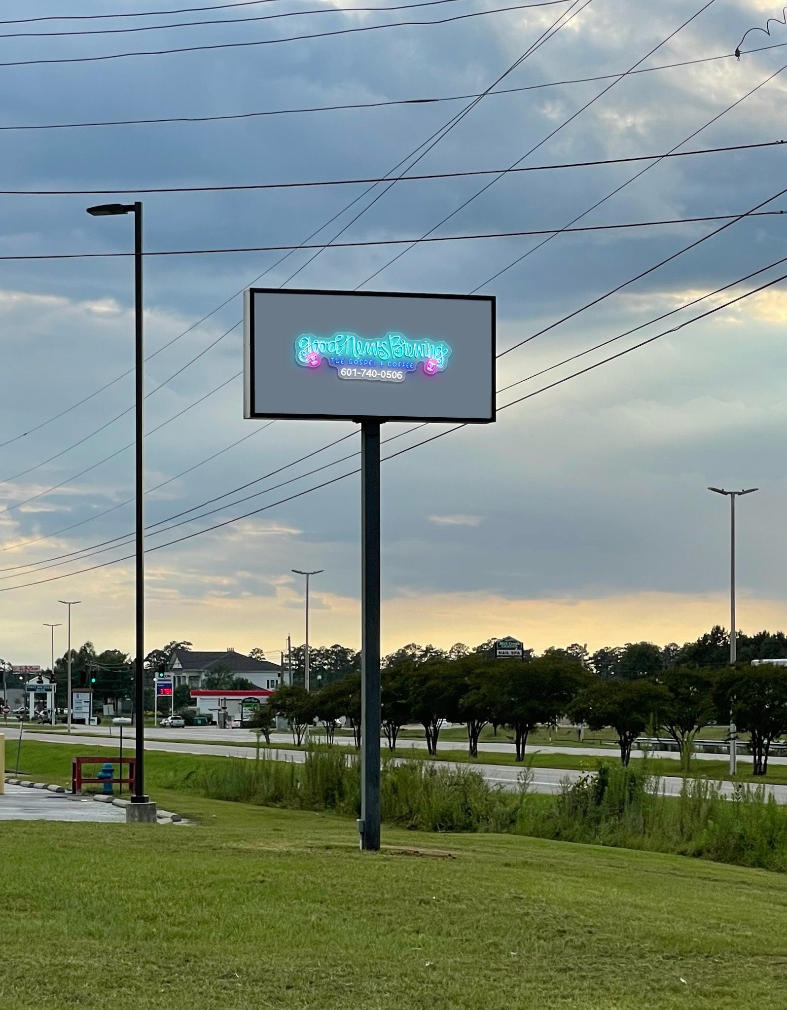 Good News Brewing - Premium Neon Artwork
