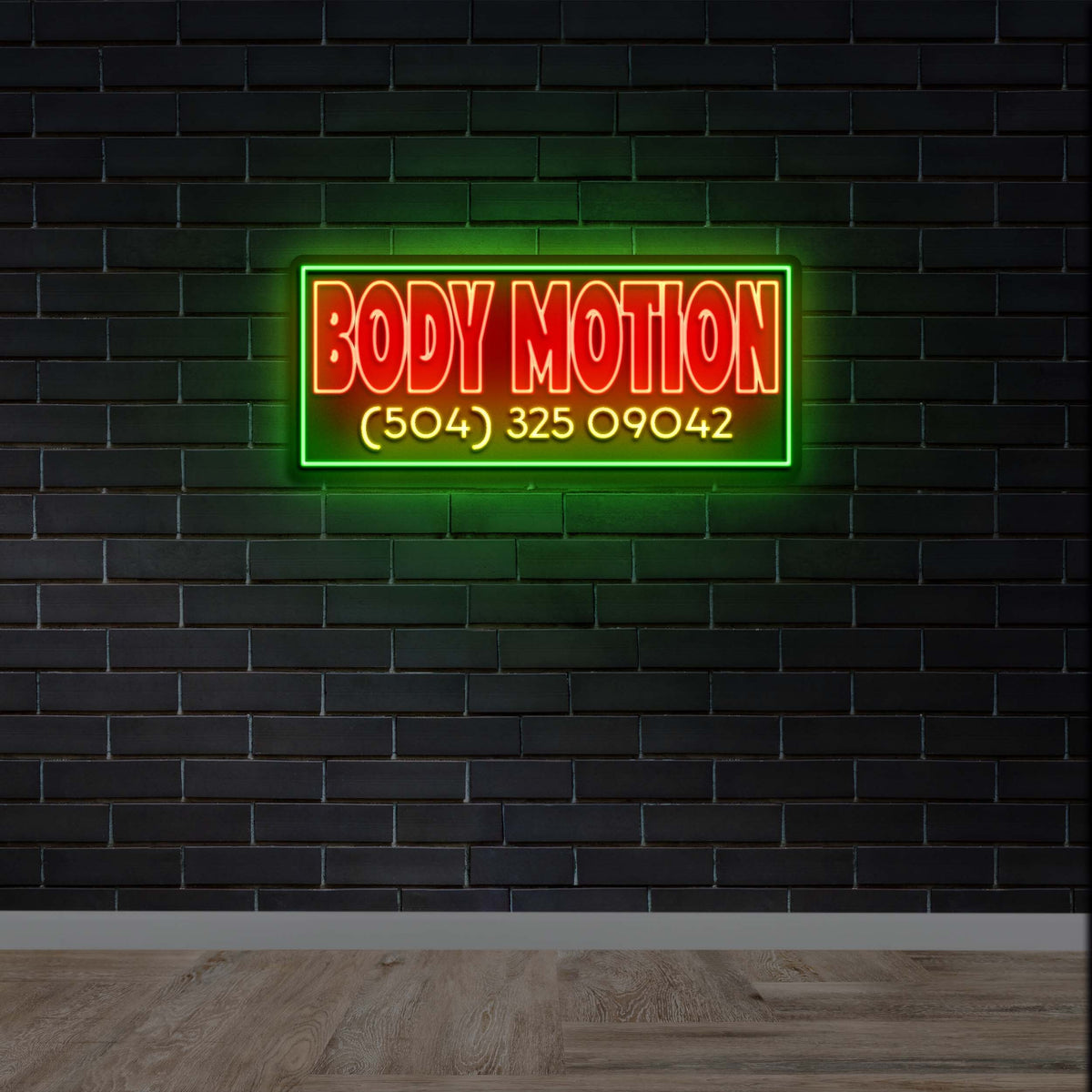 Body Motion - Premium Neon Artwork