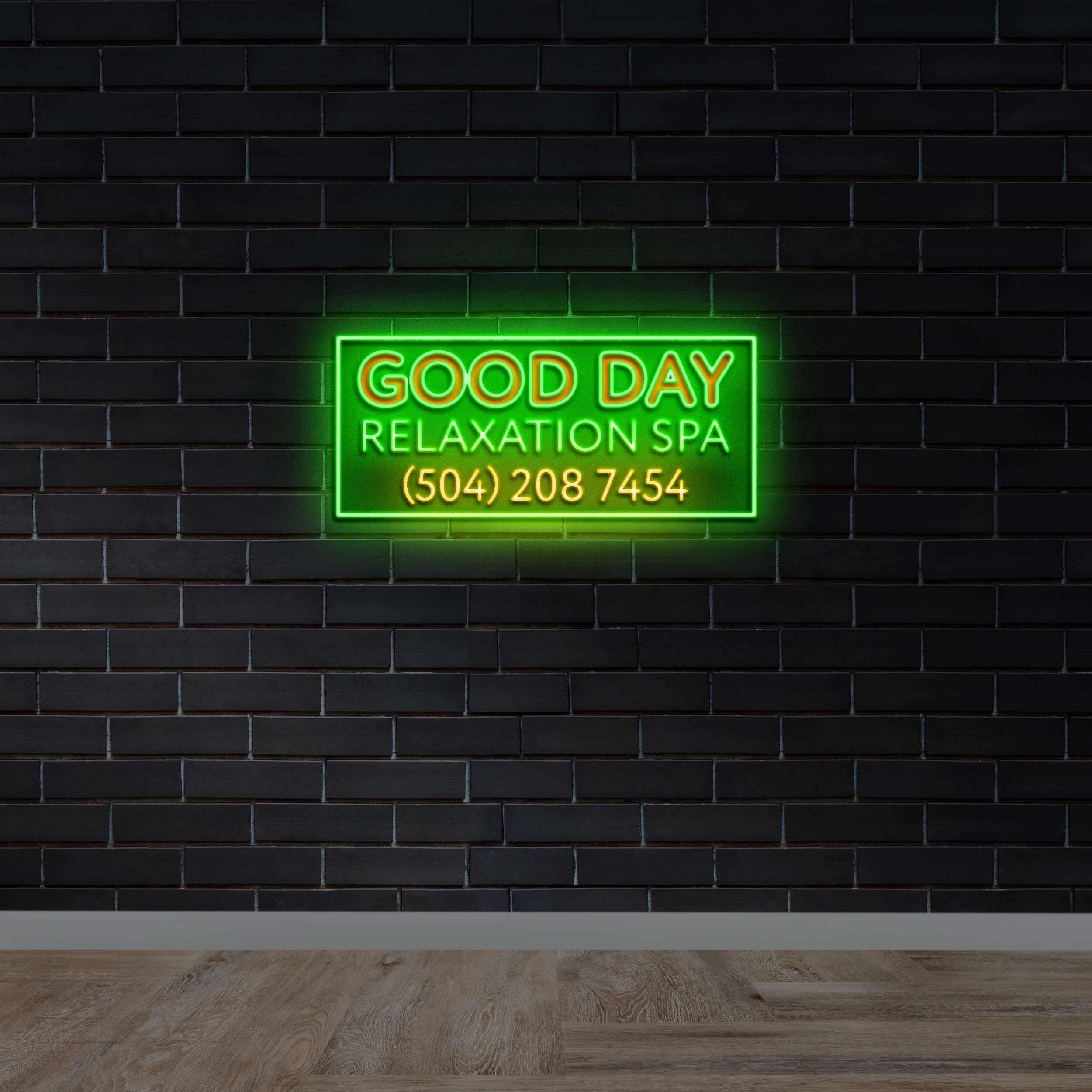 Good Day Relaxation Spa | 2nd Version - Premium Neon Artwork